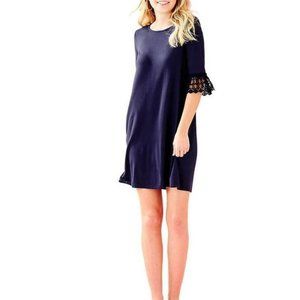 Lilly Pulitzer Ophelia Dress True Navy 001427 Size XS